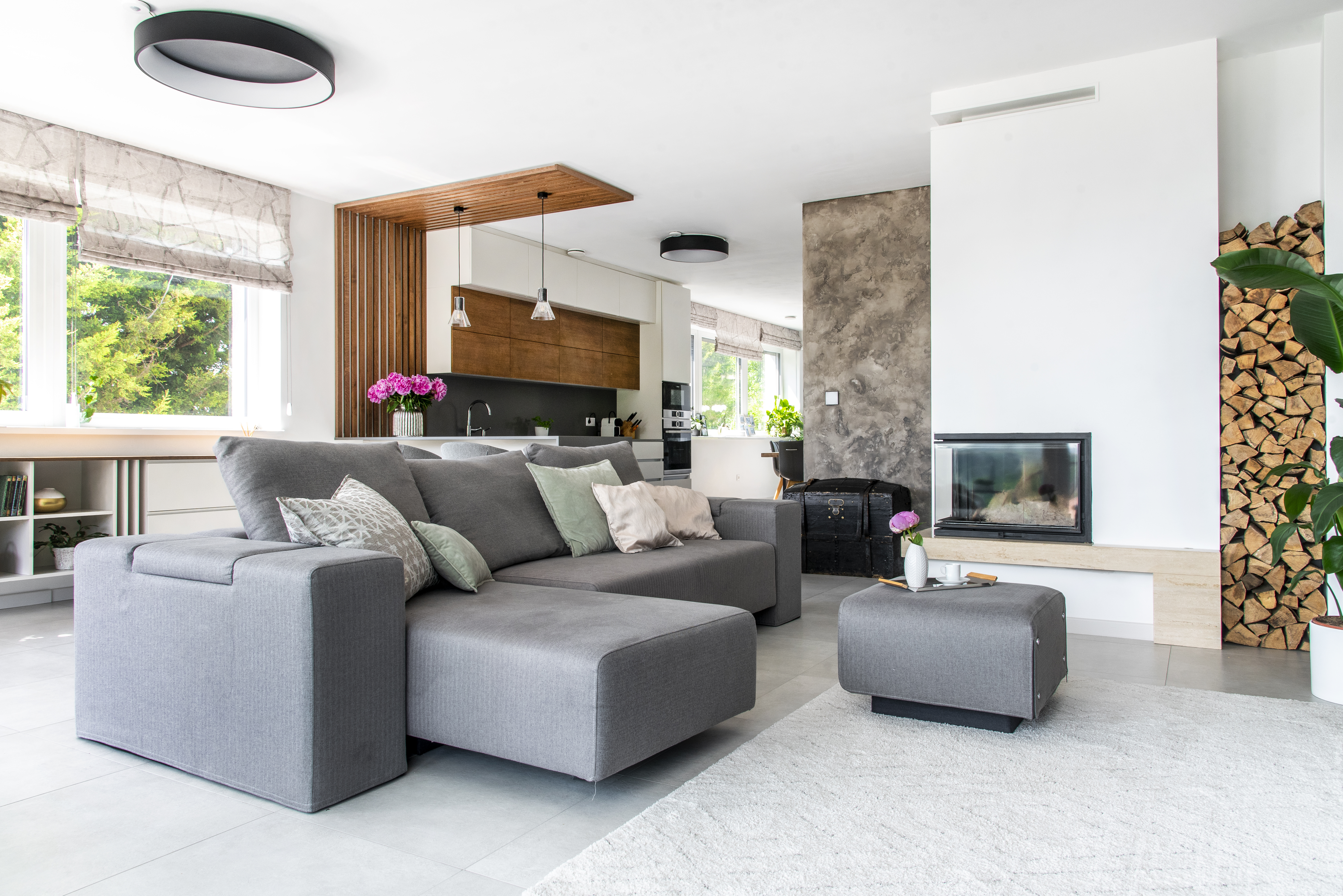 Central living space for all generations